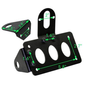 support-plaque-latéral-moto