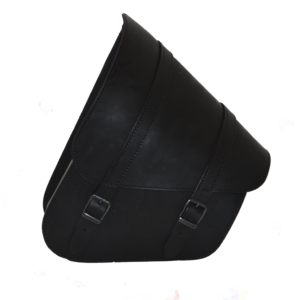 Swingarm Bag Softail Black Leather