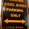 plaque parking harley davidson