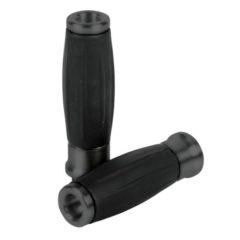 Handgrips / Poignées “Gentleman” Black aluminium for Ø 25 mm (1″)