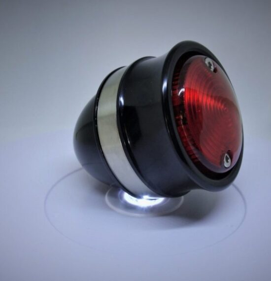 black-vintage-tail-light-harley-hollister feu-plaque-bobber-noir