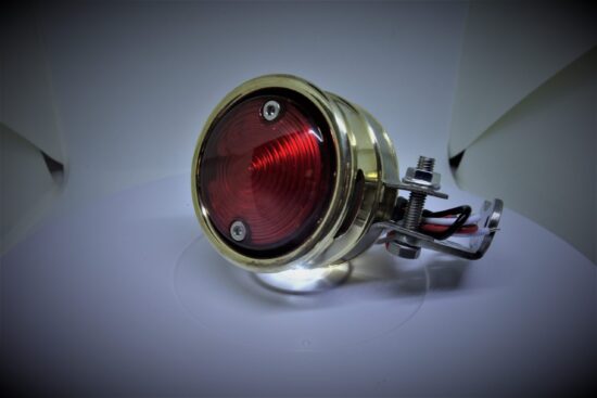 feu stop-bobber-harley-chopper-custom-vintage feu-arrière-custom-laiton