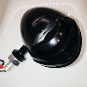 Feu Led Stop Obus Noir Avec Grille