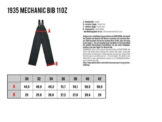 1935-salopette-pike-brothers-Mechanic-bib-grille-taille 1935-salopette-pike-brothers-Mechanic-bib-grille-taille