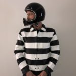 PRISONER COWHIDE LEATHER JACKET "CAYENNE" HOLD FAST