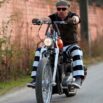 Pantalon-biker-prisonnier-bagnard-forcat-cuir-mappa-harley-davidson