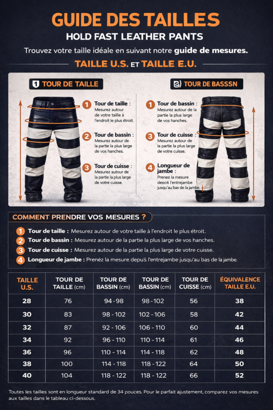 pantalon-prisonnier-cuir-bagnard-guide-taille-raye-noir-blanc pantalon-prisonnier-cuir-bagnard-guide-taille-raye-noir-blanc