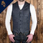 Gilet rayée Roamer 1937 vintage 13Oz