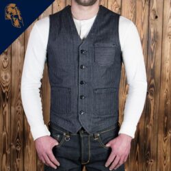 Gilet 1937 Roamer Vest blue wabash