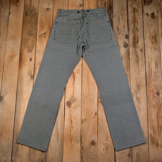 pantalon-rayé-prisonnier-fin-biker-denim-12oz (4) pantalon-rayé-long-prisonnier-denim-12oz-back