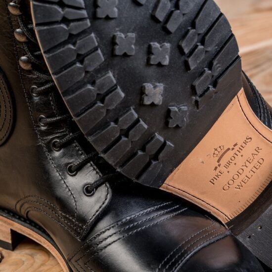 Bottes-moto-1966-explorer-noir-pike-brothers-ID-4413 (5) Bottes-moto-1966-explorer-noire-pike-brothers-semelle