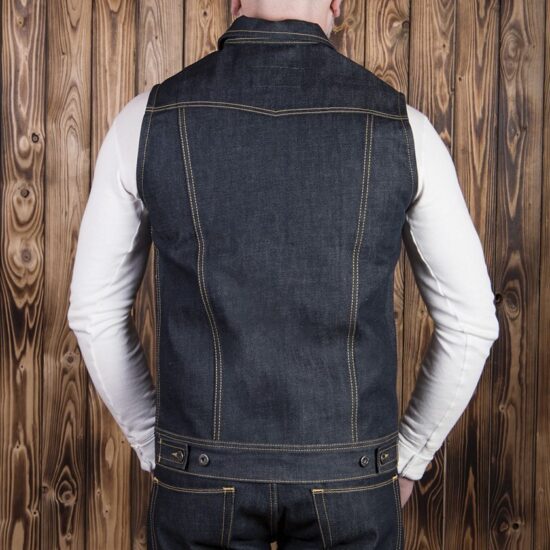 Gilet-jeans-denim-1963-Roamer-Vest-11oz-pike-brother-metal-dos Gilet-jeans-denim-1963-Roamer-Vest-11oz-pike-brother-metal-dos