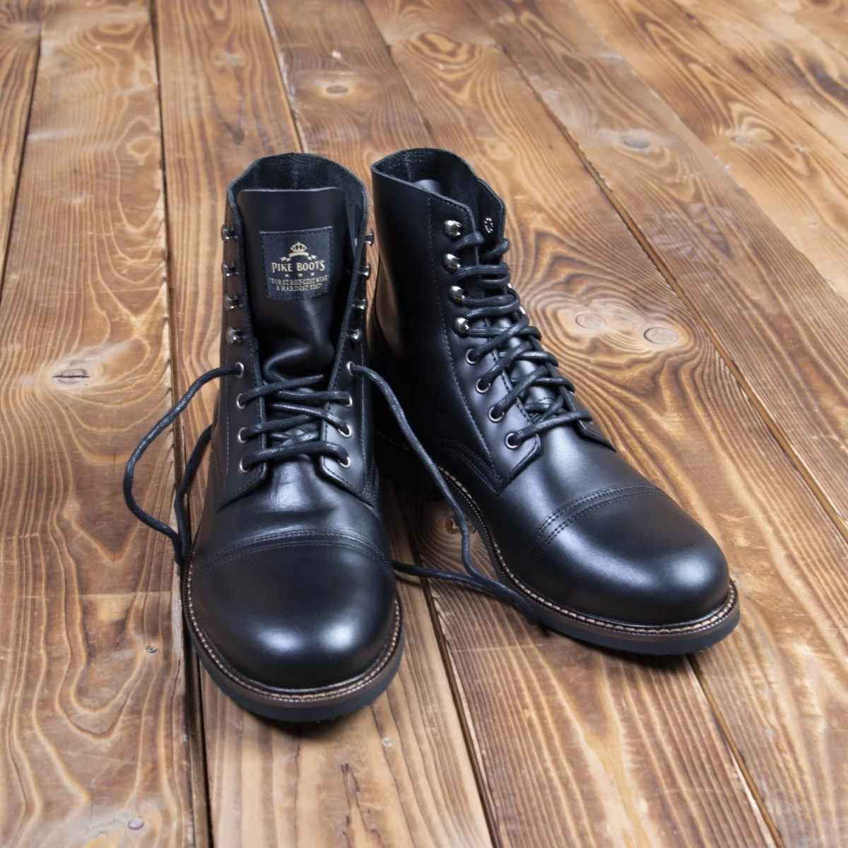 bottes-moto-cuir-vintage-1966-low-quarters bottes-moto-cuir-vintage-biker-pike-brothers-1966-low-quarters-homme