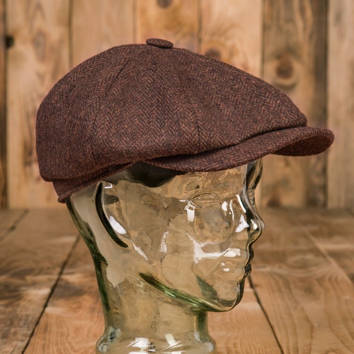 Hommes décontracté Ivy Newsboy chapeau homme feutre automne et hiver  casquette papa loisirs béret casquettes hiver laine plat octogone casquette  réglable 55-61cm 