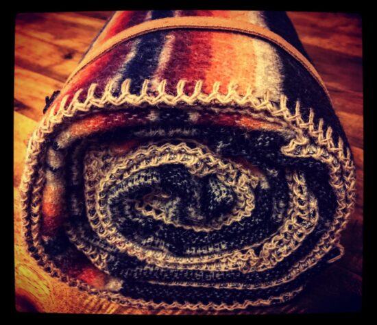 mexican-blanket-pike-brother-1969-denakatee blanket-Mexican-plaid-pure-wool-pike-brother-1969-denakatee-motorcycle-full-eagle-folded