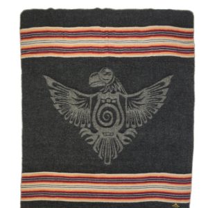 blanket-Mexican-plaid-pure-wool-pike-brother-1969-denakatee-motorcycle-full-eagle