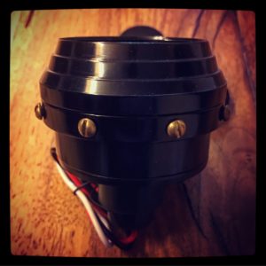 Led Brake lamp black “iron” screw brass