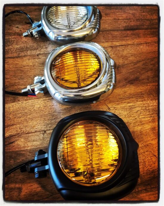 phare-vintage-moto-harley-davison-jaune-aluminium phare-vintage-moto-harley-davison-jaune-aluminium