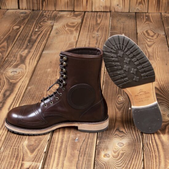 Bottes-motard-vintage-pike-brother-1966- Explorer-Cuir-Marron Bottes-motard-vintage-pike-brother-1966- Explorer-Cuir-Marron