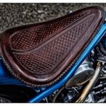 SELLE CUIR MARRON "HOLLISTER"