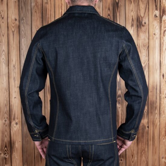 1936 Chopper Jacket 16oz indigo -Pike-Brothers-denim-veste (8) veste-denim-vintage