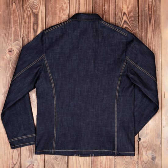 1936 Chopper Jacket 16oz indigo -Pike-Brothers-denim-veste -back 1936 Chopper Jacket 16oz indigo -Pike-Brothers-denim-veste -back