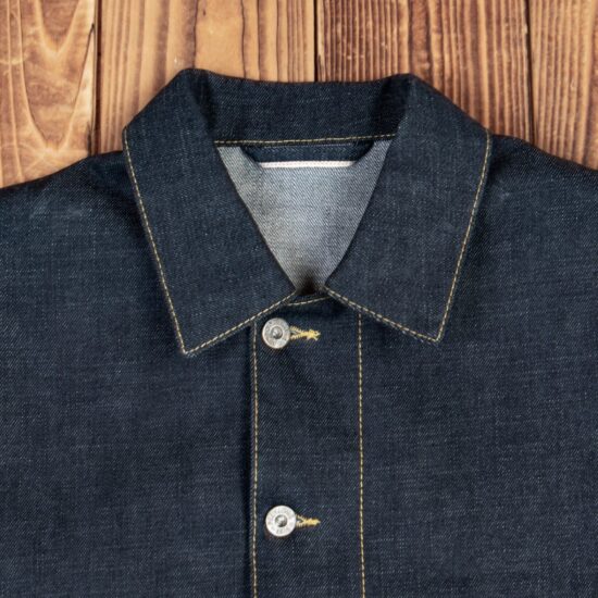 1936 Chopper Jacket 16oz indigo -Pike-Brothers-denim-veste-col 1936 Chopper Jacket 16oz indigo -Pike-Brothers-denim-veste-col