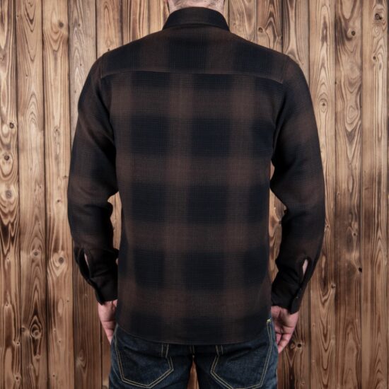 Chemise-Marin-coton-Pike-Brother-Kansas brown-dos Chemise-Marin-coton-Pike-Brother-Kansas brown-dos