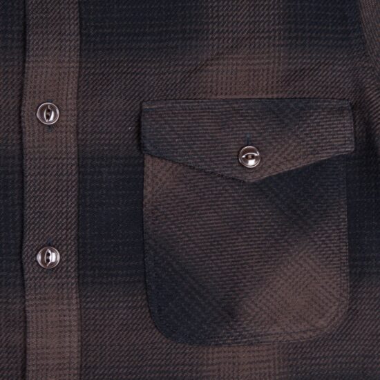 Chemise-Marin-coton-Pike-Brother-Kansas brown-poche Chemise-Marin-coton-Pike-Brother-Kansas brown-poche