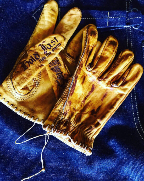 motostuka-gloves harley-davidson-yellow-gloves