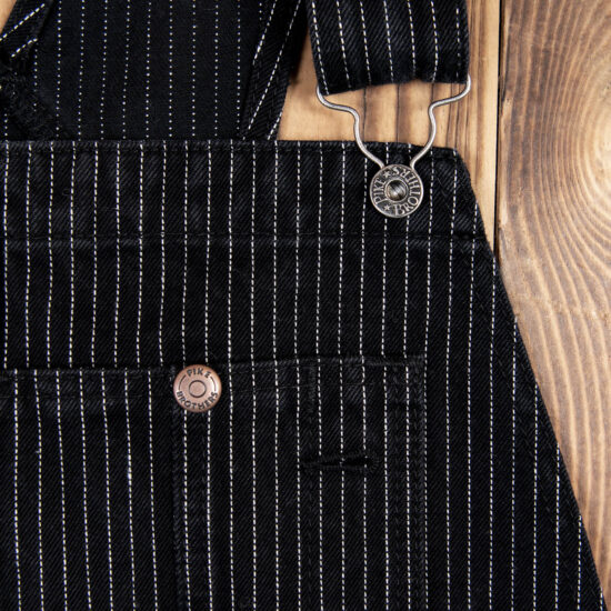 1953-Salopette-Pike-Brothers-Mechanic-Bib-black wabash-school-of-cool-detail-tissus 1953-Salopette-Pike-Brothers-Mechanic-Bib-black wabash-school-of-cool-detail-tissus