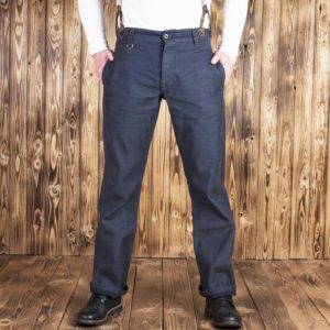 1942-Hunting-Pant-steel-blue-school-of-cool-pike-brothers-pantalon-denim-jeans-bleu-vue__front