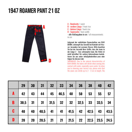 1947 Roamer Pant 21oz_ID_11747 1947 Roamer Pant 21oz_ID_11747