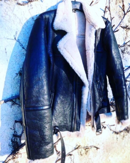 blouson-aviateur-cuir-hold-fast bombardier-cuir-noir-Hold-Fast