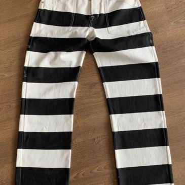 prison stripe pants