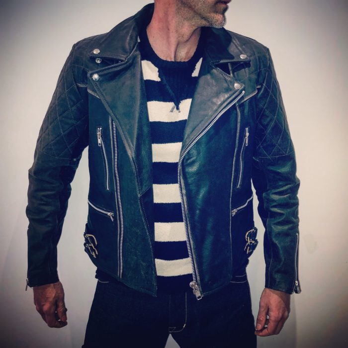 Vintage leather jacket HOLLISTER by HOLDFAST - school of cool