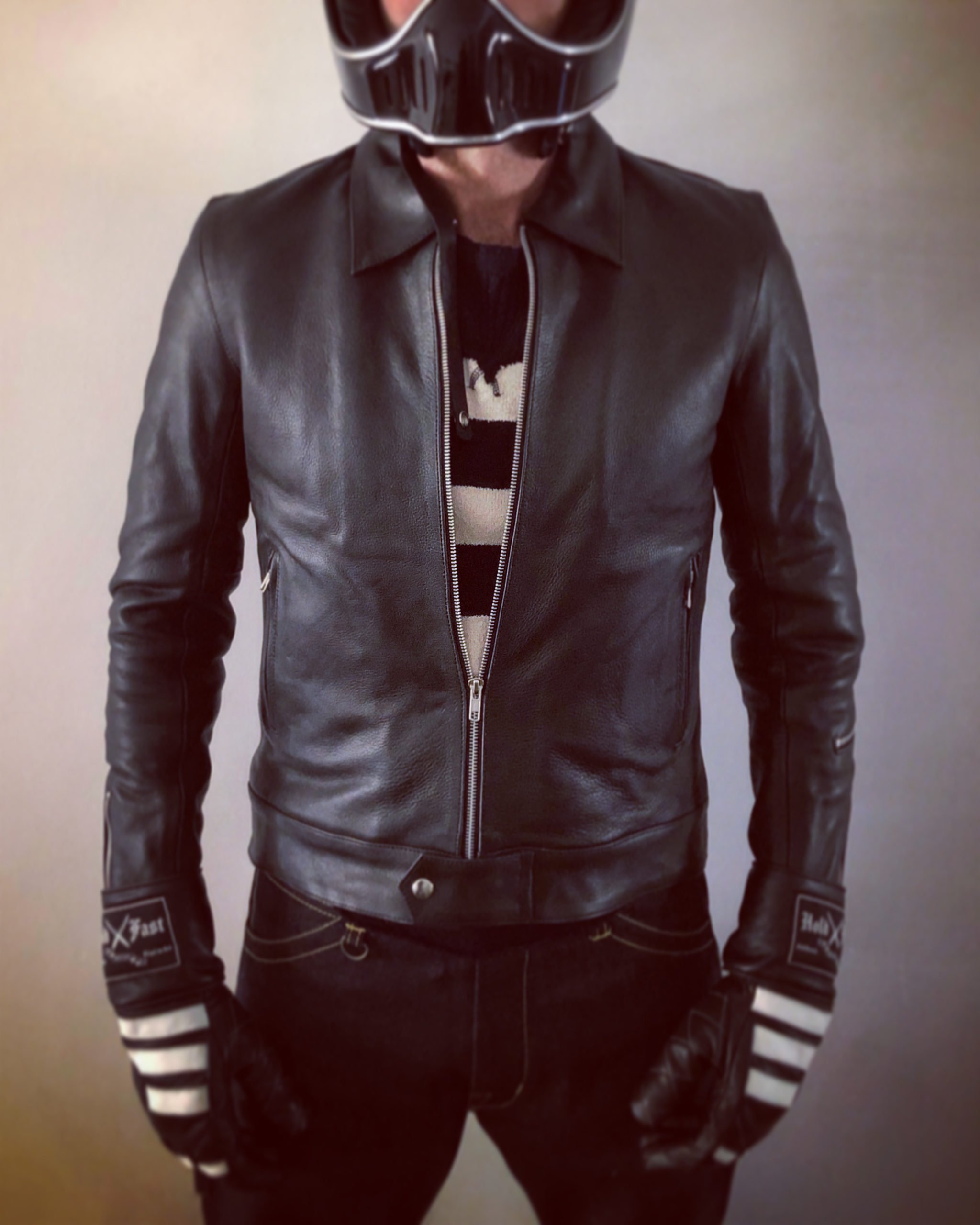crowd radiator gap vintage Roadster Classic leather jacket by Hold Fast - school of cool