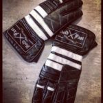 GANTS CUIR JAPAN STYLE MATELASSES HOLD FAST "FULL THROTTLE"