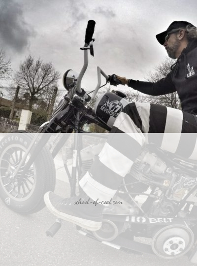 japanese vintage motorcycle prison pant 