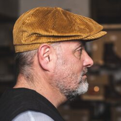 1928 Newsboy Cap cord sand