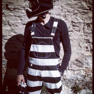 Prison Stripes Men's Slim Fit Joggers, Prisoner Costume Pants -  Norway