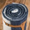 Couverture-pure laine-US NAVY-pike-bothers-dessus
