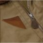 Blouson-pilote-aviateur-1945-bombardier-olive-pikebrothers-closure