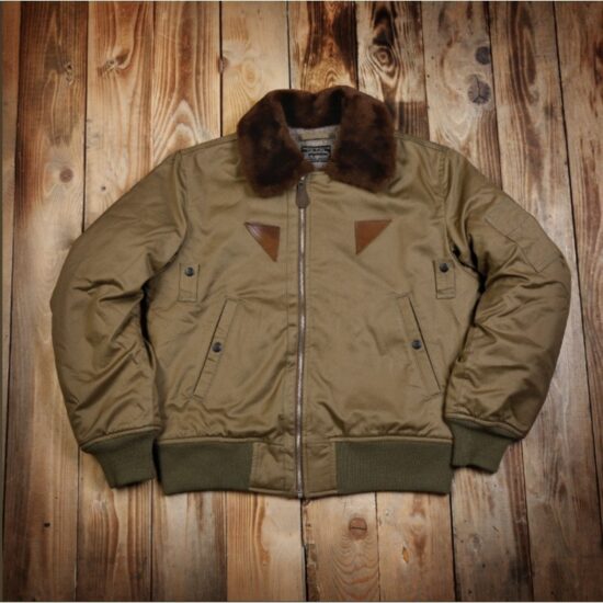 Blouson-pilote-aviateur-1945-bombardier-olive-pikebrothers (7) Blouson-pilote-aviateur-1945-bombardier-olive-pikebrothers-presenté-haut
