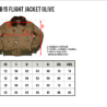 Blouson-pilote-aviateur-us-army-1945-vintage-grille-taille-Pike Brothers
