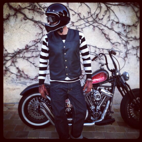 Gilet Cuir V Cut 1932 Hold Fast (2) Gilet-Cuir-biker-V Cut 1932-Hold Fast-harley-1340