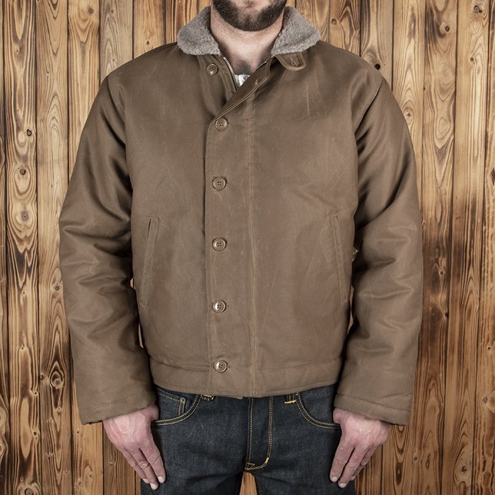 Waxed sales deck jacket