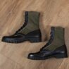 Boots-US-1966-Jungle-Pike-brothers-OLIVE-toile