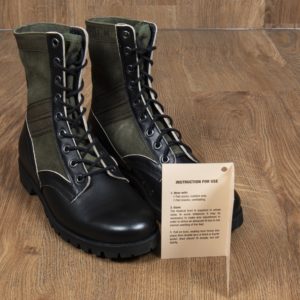 Bottes-Moto-1966-Jungle-BOOTS-Pike-brothers-OLIVE
