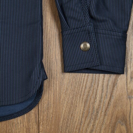 Shirt-pike-brother-Hamburg-1943-US-navy blue-Elephant-skin-button-handle Shirt-pike-brother-Hamburg-1943-US-navy blue-Elephant-skin-handle